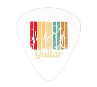 Banjo Silhouette Guitar Picks Plectrums For Guitar Bass 12 Pack