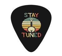 Banjo Silhouette Guitar Picks Plectrums For Guitar Bass 12 Pack