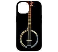Banjo Sketch 90s Look Folk Music Case for iPhone 14