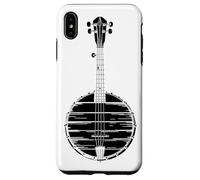 Banjo Sketch Country Music Bluegrass Band Case for iPhone XS Max