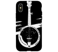 Banjo Sketch Country Music Case for iPhone X/XS