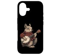 Banjo Squirrel Bluegrass Banjo Player Squirrel Playing Banjo Case for iPhone 17