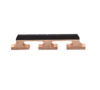 Banjo Standard Wooden Bridge Banjos Accessories (5 Strings, Maple Ebony)