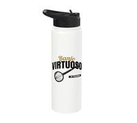 Banjo Virtuoso in Training | Banjo Player Stuff | Banjo Stainless Steel Insulated Water Bottle