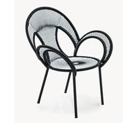 Banjooli Sessel M' Afrique Collection Moroso-Weiß / Schwarz - 001 WEISS SCHWARZ