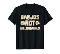 Banjos Not Billionaires Funny Protest Saying T-Shirt