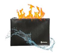 Bank Bag Fireproof Waterproof Document Bag Briefcase with fire Protection and Waterproof
