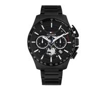 Bank Black Dial 44mm Mens Watch - Interchangeable Strap