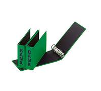 Bank File Ring Binder DL 2 Rings Assorted Colours Green