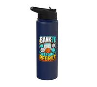 Bank It Before Regret Dice Game Stainless Steel Insulated Water Bottle