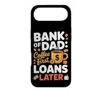 Bank of Dad Coffee First Loans Later Dad Joke Case for iPhone Air