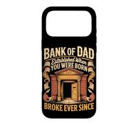 Bank of Dad Established When You Were Born Broke Ever Since Case for iPhone 17 Pro Max