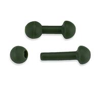 Bank Tackle Chod Beads Helicopter Rigs Carp Fishing Tackle Line Protector Zig Rig (x 50 Pack, Green)
