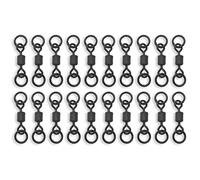 Bank Tackle Chod Swivels Double Ring Helicopter Rig Swivels Size 8 and 11 (Size 8 Chod Swivel, x 20 Pack)