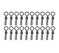 Bank Tackle Size 8 Big Eye Quick Change Swivels Carp Fishing Terminal Tackle (x 20 Pack)
