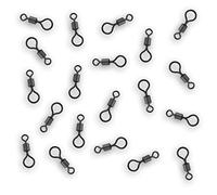 Bank Tackle Size 8 Big Eye Swivels (x 100 Pack)