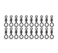 Bank Tackle Size 8 Big Eye Swivels (x 20 Pack)