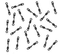Bank Tackle Size 8 Clam Lock Quick Change Swivels (x 50 Pack)