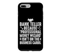 Bank Teller Professional Money Wizard Quote Handshake Design Case for iPhone 7 Plus/8 Plus