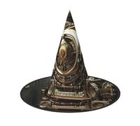 Bank vault gate Halloween Witches Hats Witch Headbands Wizard Hat Costume Accessories Cosplay for Party Masquerade Foldable 1