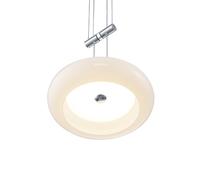 BANKAMP Centa hanging light 2-bulb, nickel