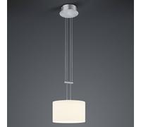 BANKAMP Grazia hanging lamp 1-bulb 32cm nickel