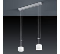 BANKAMP Grazia LED hanging light, two-bulb