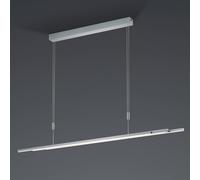 BANKAMP LED hanging light Lightline ZigBee up/down nickel 3m suspension system