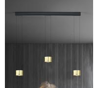 BANKAMP Luce elevata Impulse 3-bulb gold/black