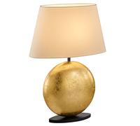 BANKAMP Mali table lamp, cream/gold, height 51 cm