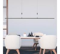BANKAMP Slim pendant ZigBee dimmable 128 cm black