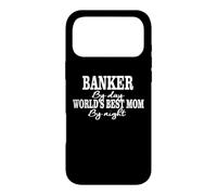 Banker By Day Worlds Best Mom By Night | Mother Gift Funny Case for iPhone 17 Pro Max