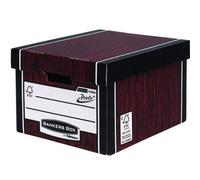 Bankers Box 10 Premium Classic Storage Box With Lids - Cardboard Storage Box With Lids For Office Storage - Archive Boxes With