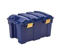 BANKERS BOX 40L Plastic Tote Box 2-Pack, BPA-Free Polypropylene, 100% Recycled Lids, Nesting & Stackable, Split Lid, 33x39x59cm, Versatile for Home & Office