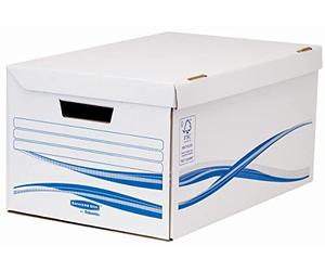 Bankers Box 4460502 Basic Maxi Hinged Lid Box 350 x 260 x 526 mm