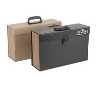 Fellowes Expanding File Bankers Box Handifile - Black A4 Black Paper, Fiberboard, Plastic 36.2 x 12.4 x 25 cm