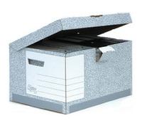 Fellowes Flip Top Container Bx 10