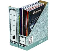 Bankers Box BANKERS BOX MAG FILE GREY/WHT PK10