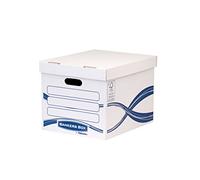 Bankers Box Basic Standard Archive Box - White/Blue