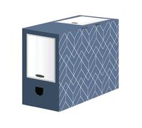 Bankers Box Decor 150mm Transfer File Blue Pack of 5 4483901
