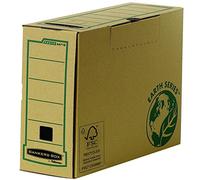 Bankers Box Earth Series - Ultimate Box File, A4, Brown Paper Sheet, Spine: 100 mm Brown (Pack Of 20)