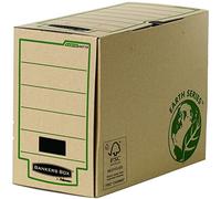 Bankers Box Earth Series - Ultimate Filing Box, A4, Brown Folio, Lomo 150 mm Brown (Pack of 20)