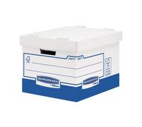 BANKERS BOX Heavy Duty Cardboard Moving & Storing Boxes (Externals: D40.4 x W33.5 x H29.2mm), Pack of 10