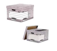 Bankers Box Large Grey Storage Box (Pack of 10) 01810-FFLP