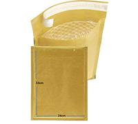 Bankers Box Padded Bubble Bag 240 x 330 mm (Number 17) for Shipping Protection, 50 Envelopes