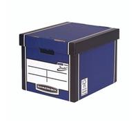 Bankers Box Fellowes Premium Tall Archive Box Blue (Pack 5) 7260618
