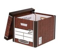 Bankers Box Premium Tall Box Woodgrain (Pack Of 5) - 7260520