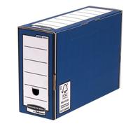 Fellowes Premium 127mm Transfer File Blue (Pack 5) 0005905