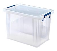 Bankers Box Prostore PP (Polypropylene) Storage Box 18.5 L With Lid Transparent 39.5 x 25.5 x 29 cm