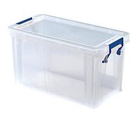 Bankers Box Prostore PP (Polypropylene) Storage Box 2.6 L With Lid Transparent 24 x 13 x 14 cm